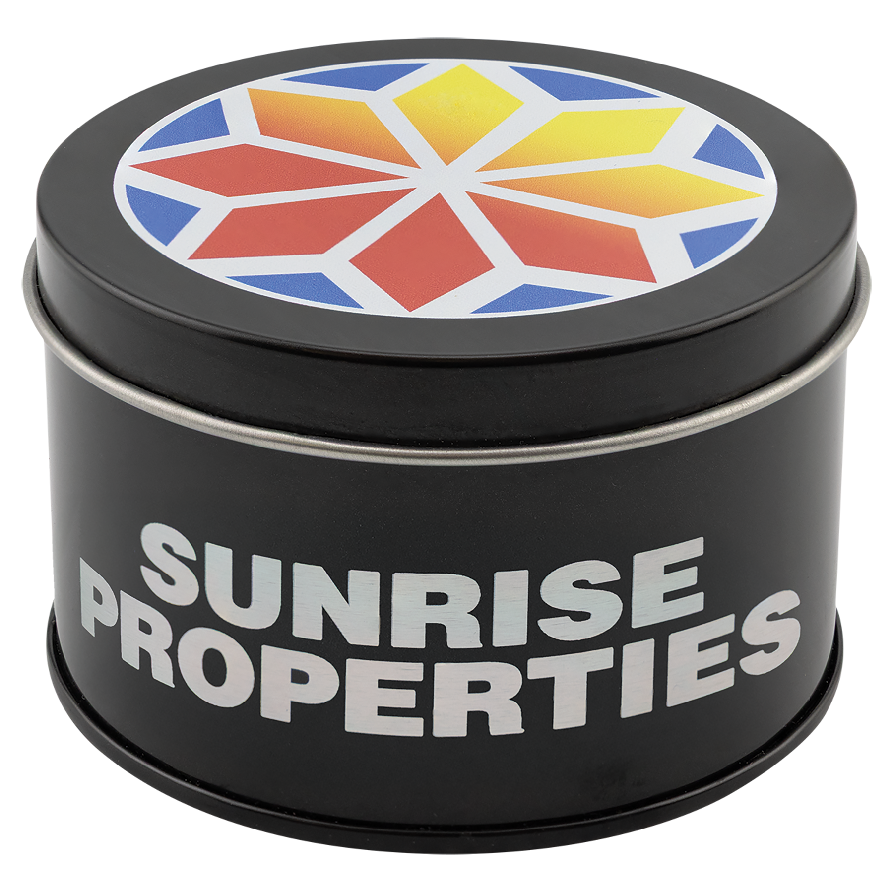 5.3 oz. Candle in Black Metal Tin