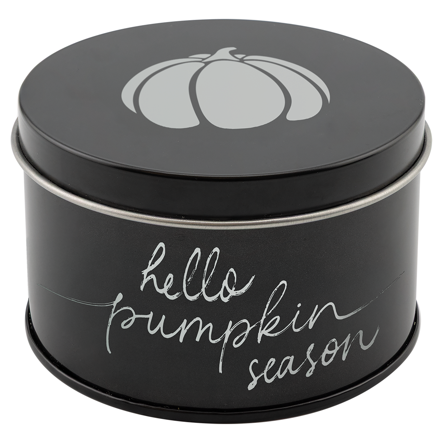 5.3 oz. Candle in Black Metal Tin