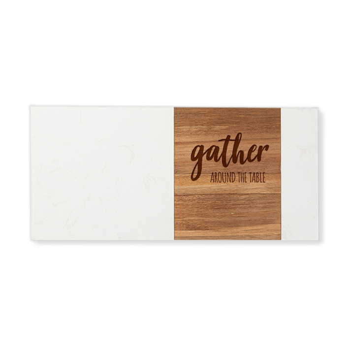 Marble & Acacia Wood Serving Boards