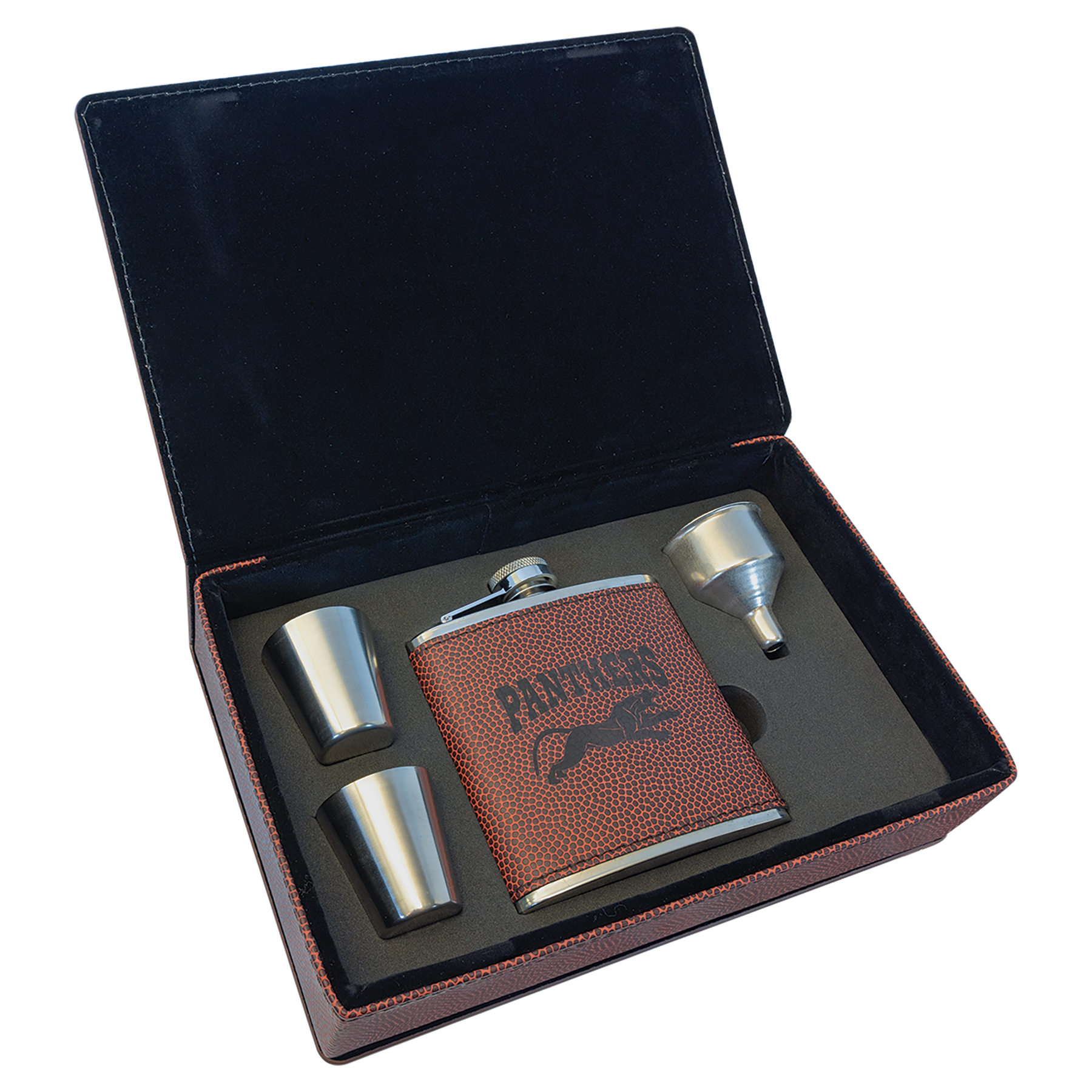6 oz. Leatherette Flask