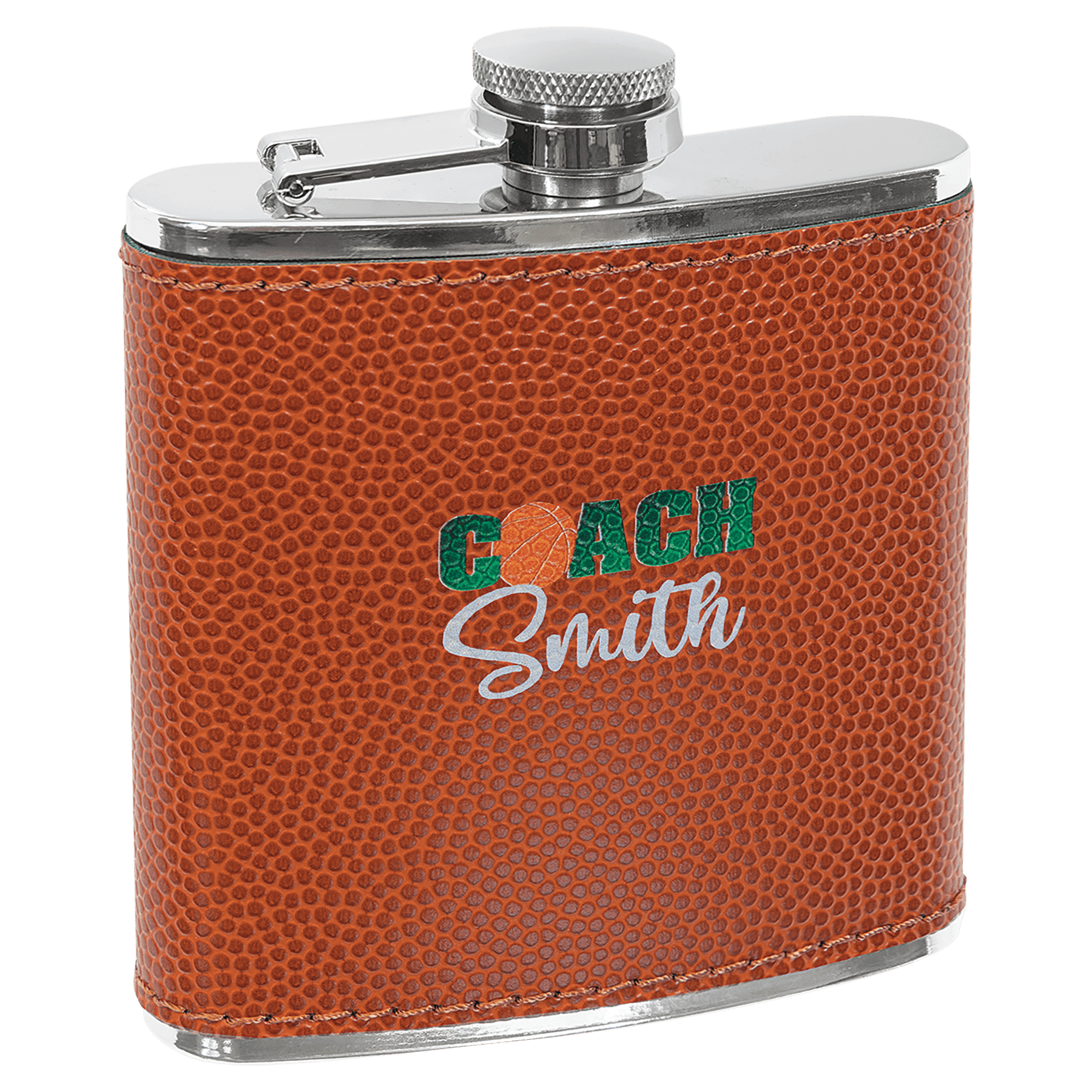 6 oz. Leatherette Flask
