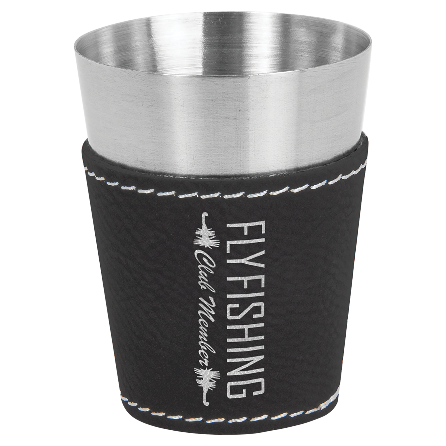 2 oz. Leatherette Shot Glass