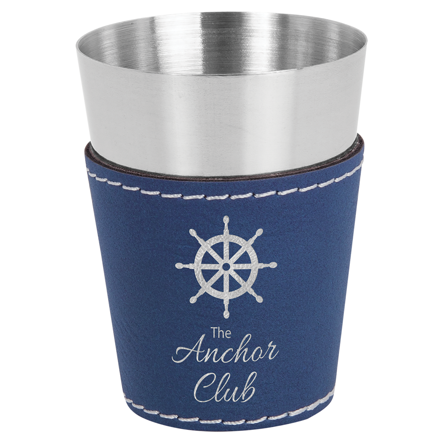 2 oz. Leatherette Shot Glass