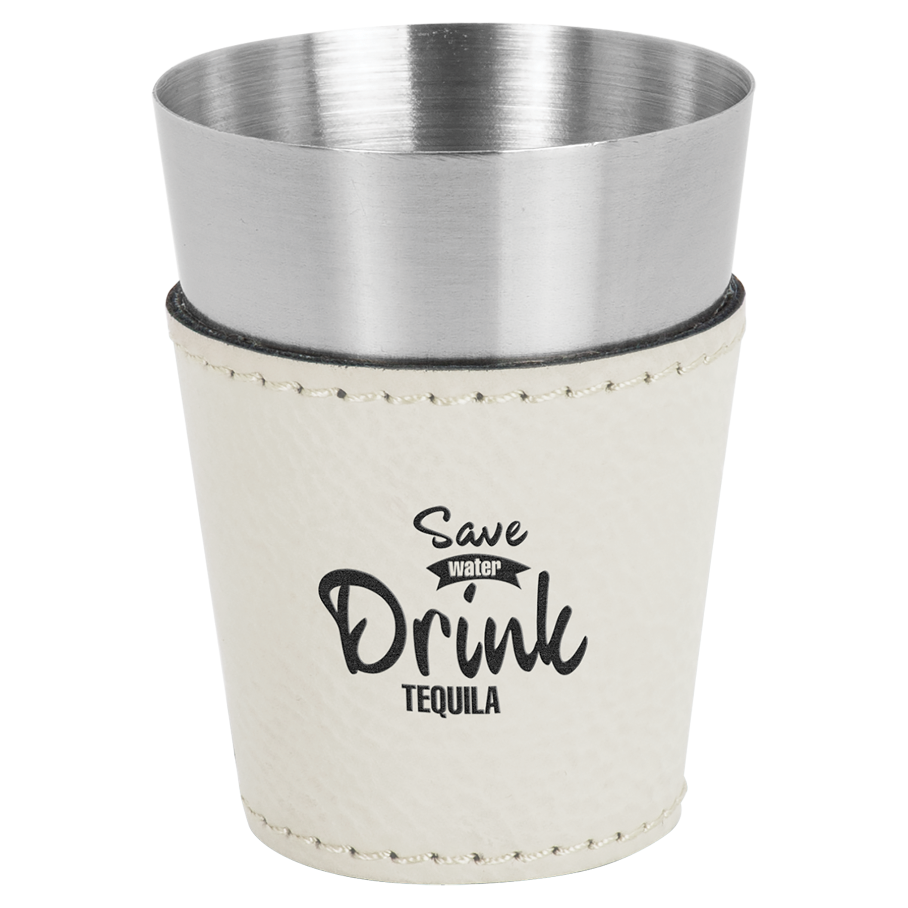 2 oz. Leatherette Shot Glass
