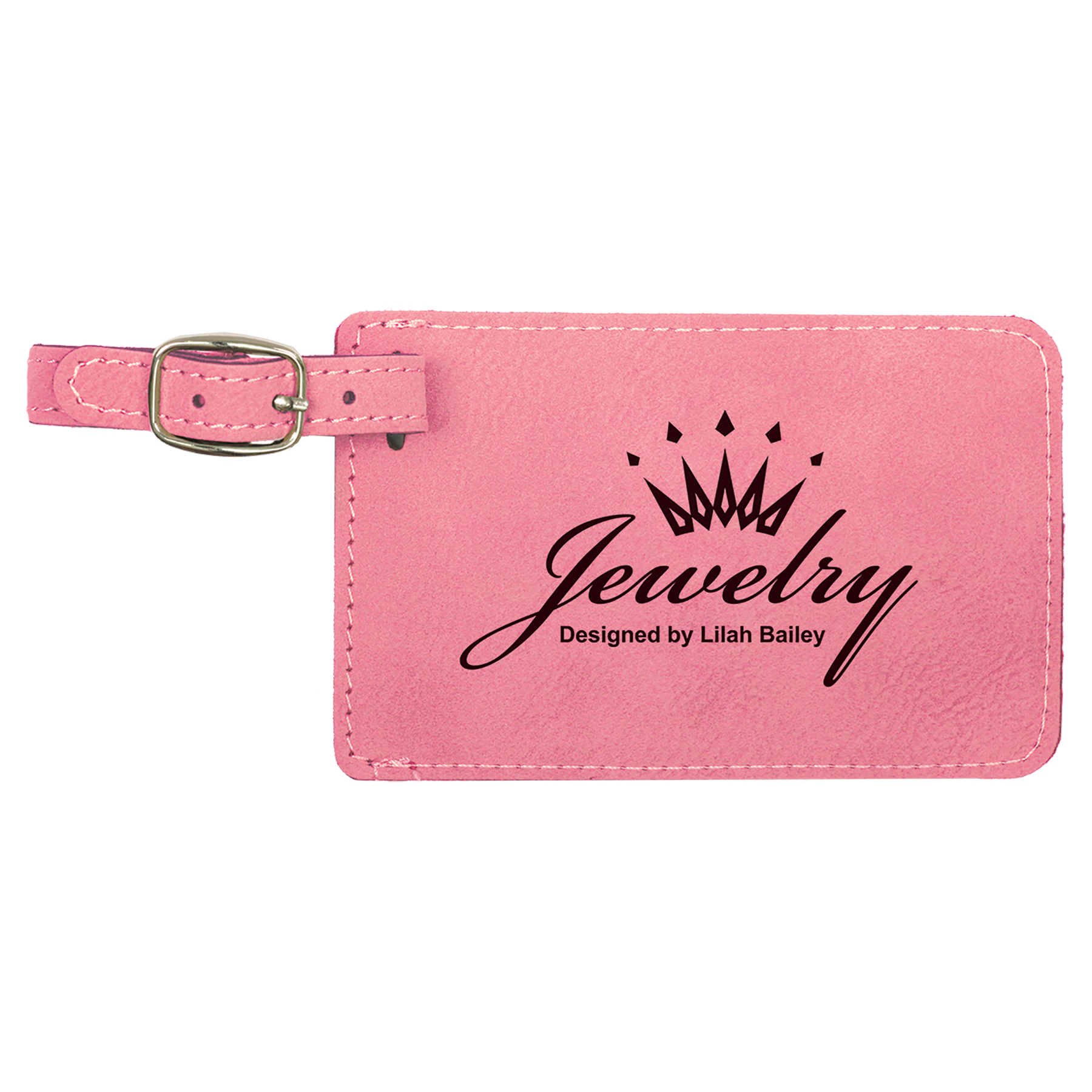 4-1/4" x 2-3/4" Leatherette Luggage Tags