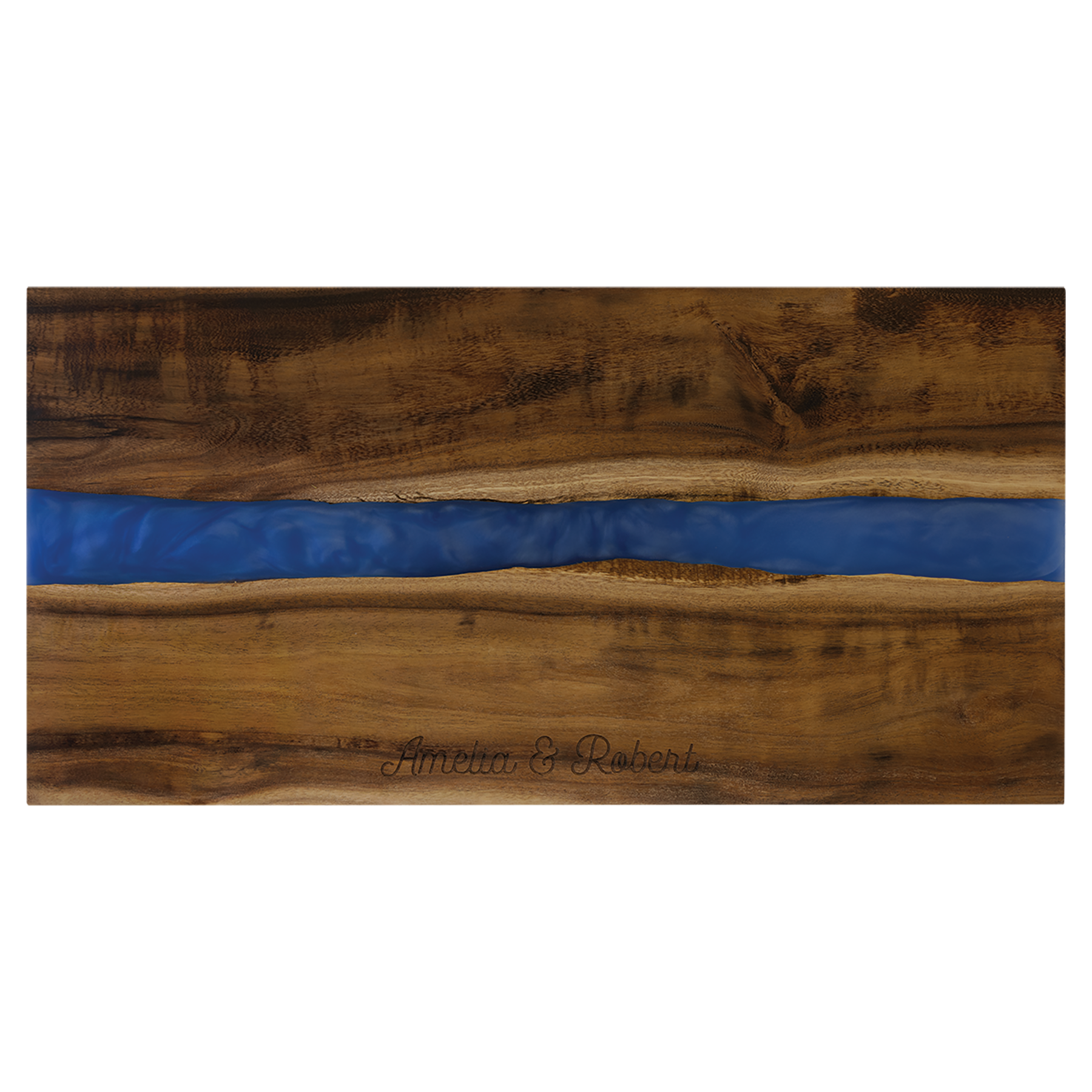 Acacia with Pearl Resin Charcuterie Boards