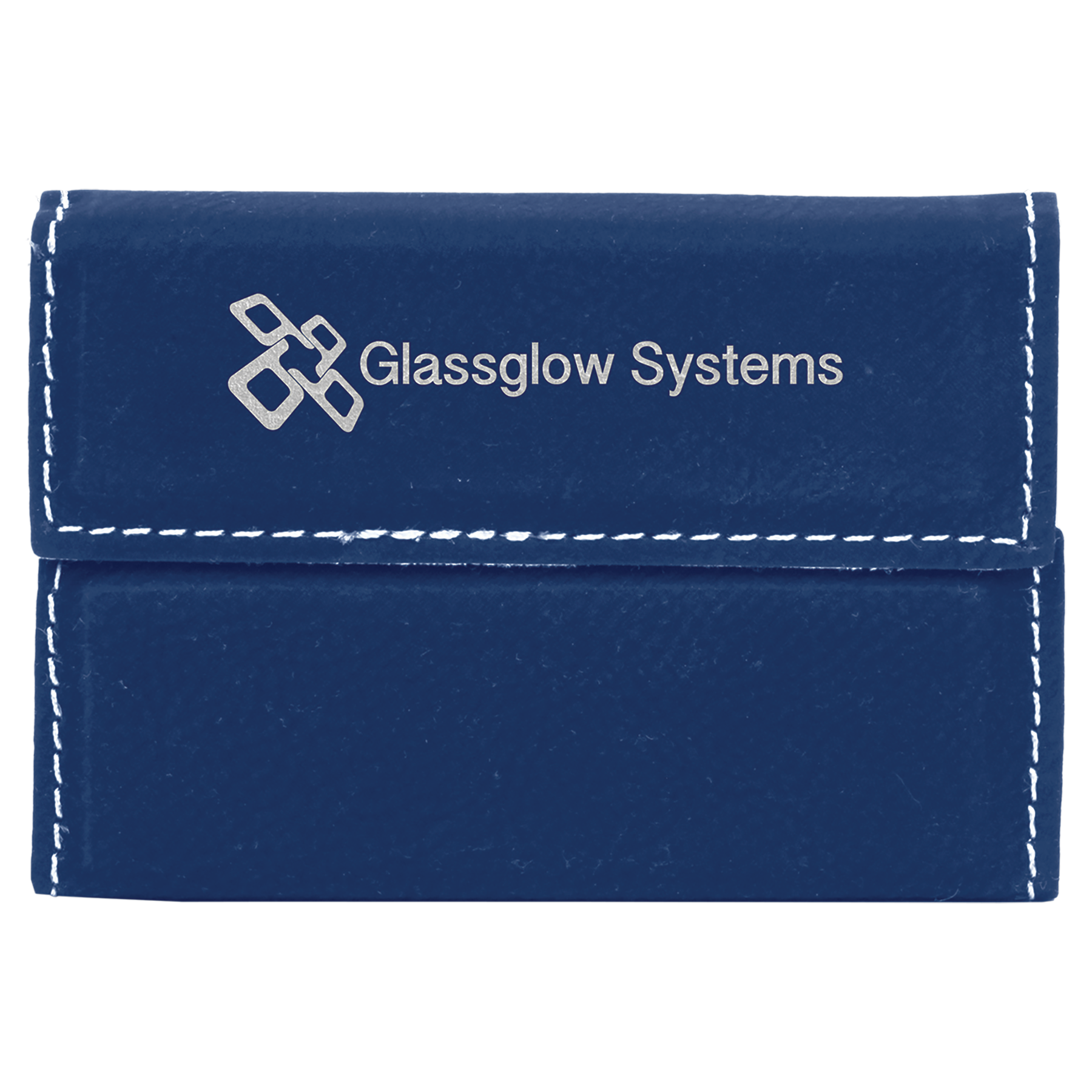 3-3/4" x 2-3/4" Leatherette Hard Business Card Holders