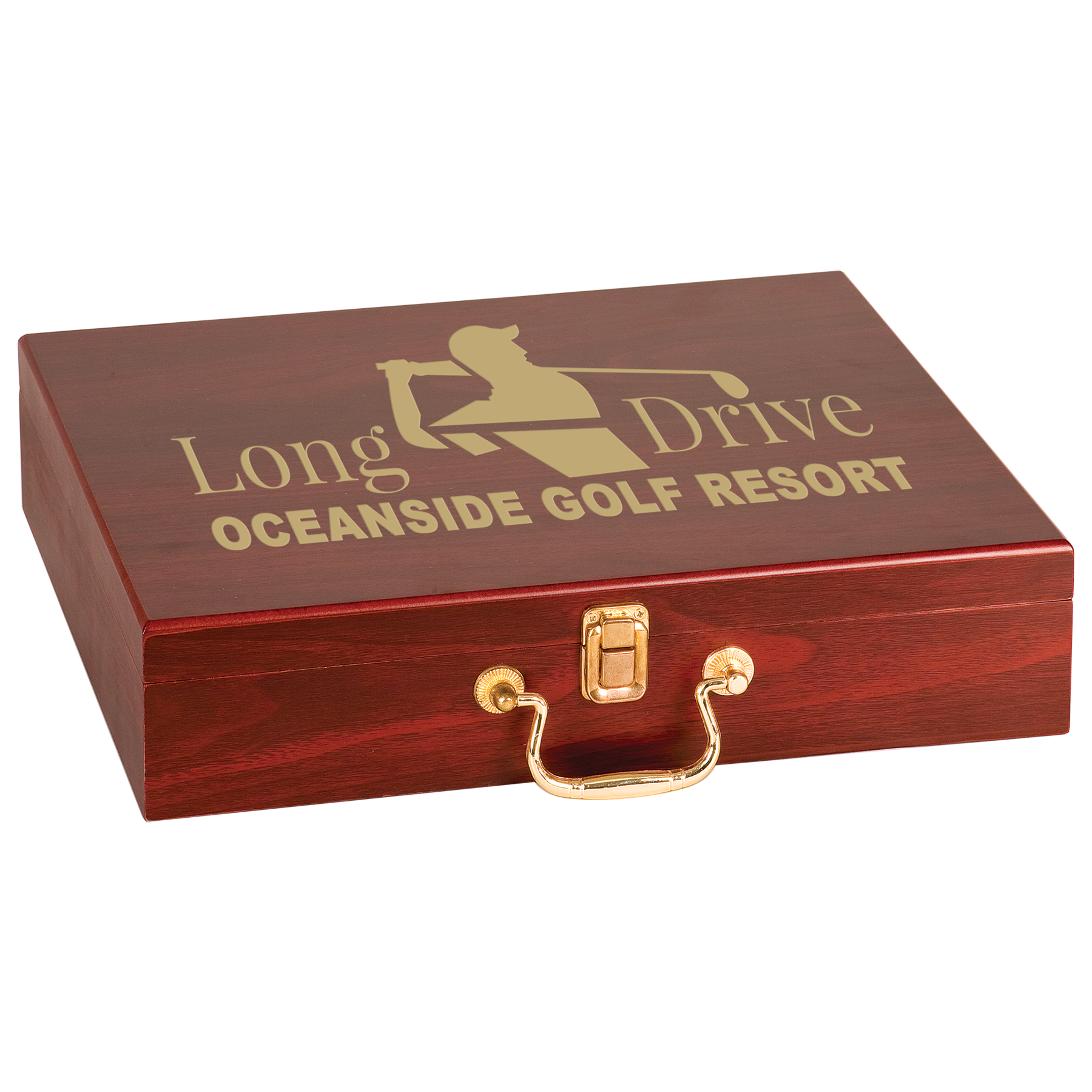 Rosewood Finish Executive Golf Set