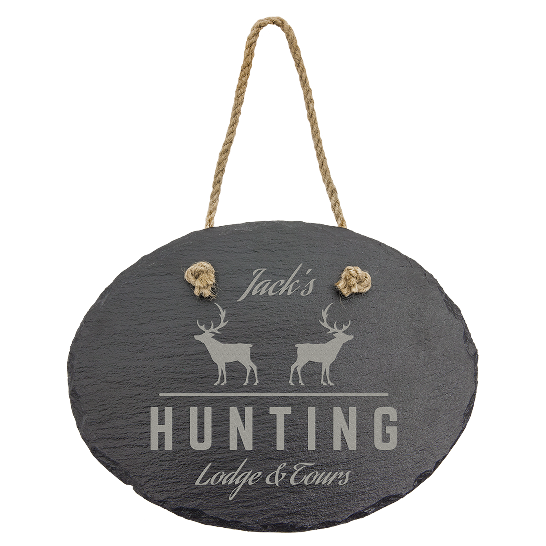 Slate Decor with Hanger String