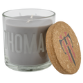 14 oz. Candle in Glass Holder with Cork Lid