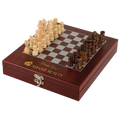 Rosewood Finish Chess Set