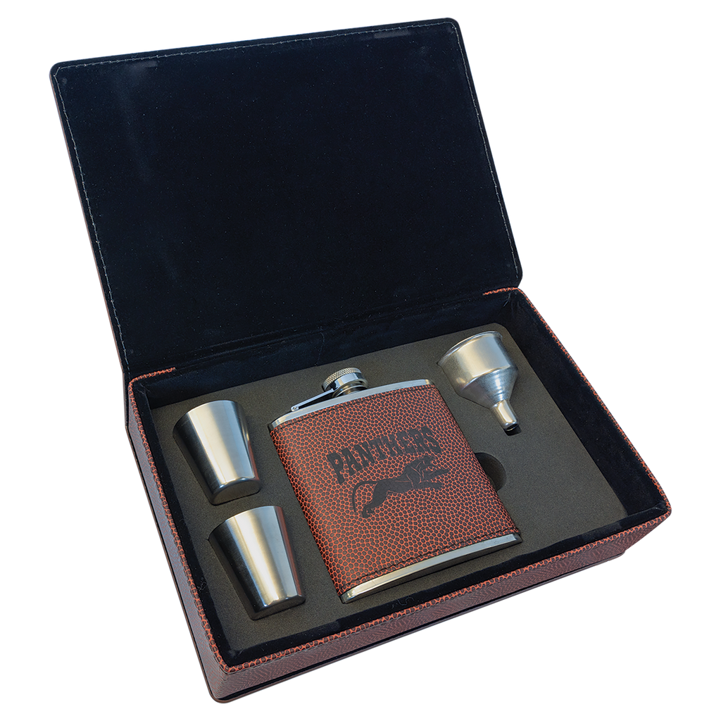 6 oz. Leatherette Flask