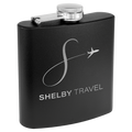6 oz. Powder Coated Stainless Steel Flask