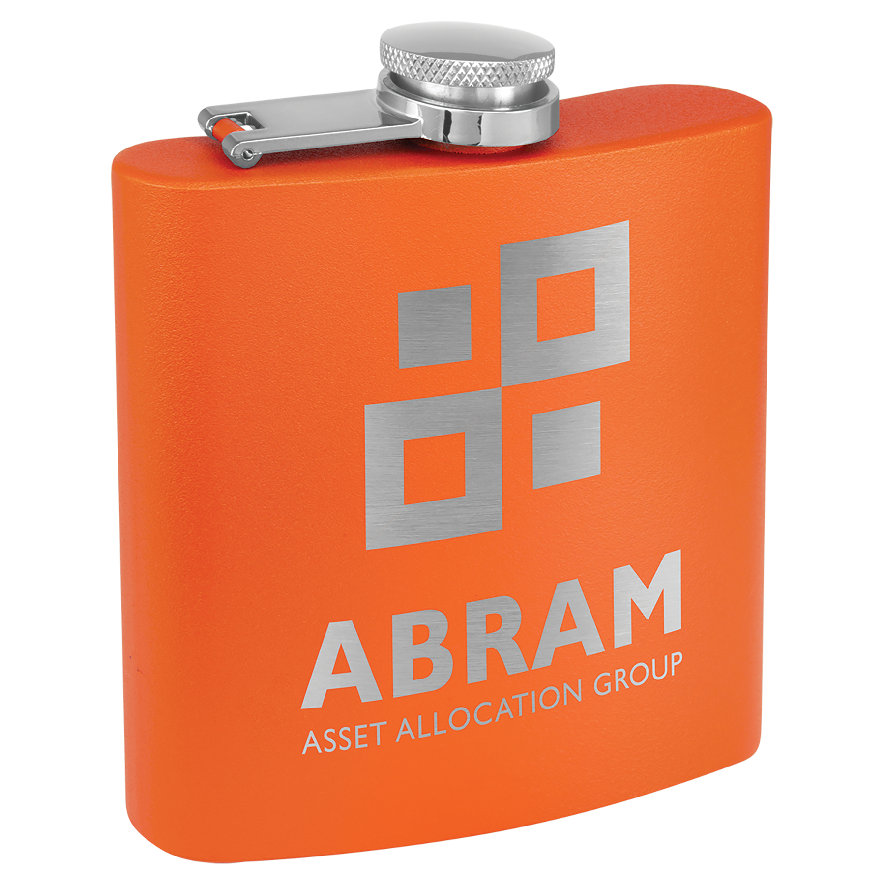 6 oz. Powder Coated Stainless Steel Flask
