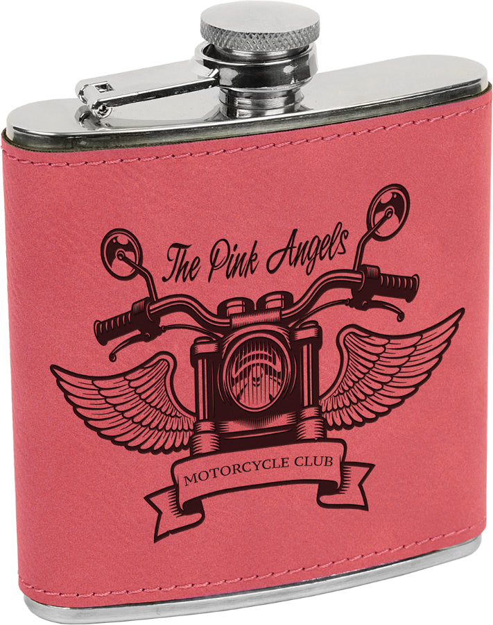 6 oz. Leatherette Flask