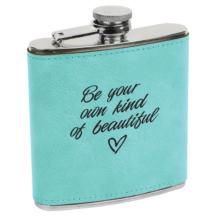 6 oz. Leatherette Flask