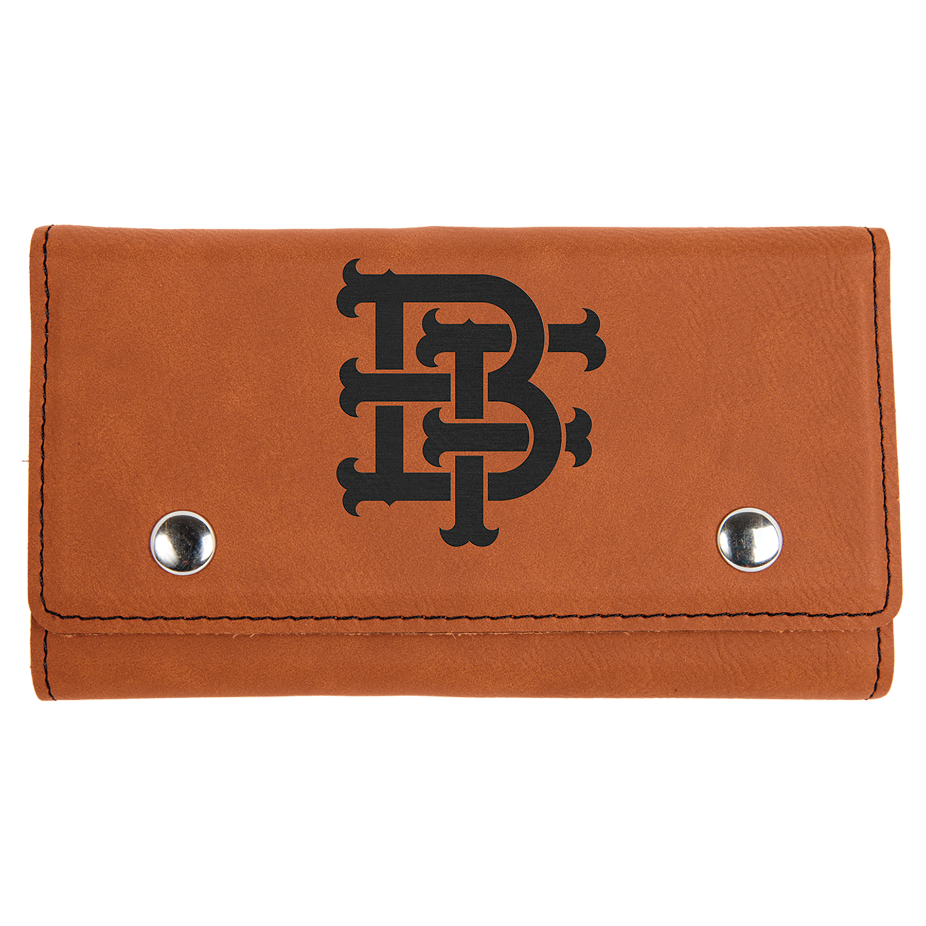 6-1/2" x 3-3/4" Two Card Leatherette 5 Dice Set
