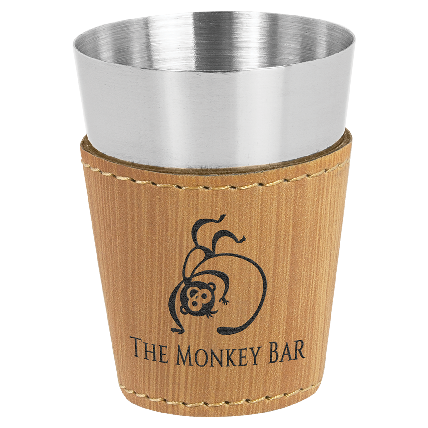 2 oz. Leatherette Shot Glass
