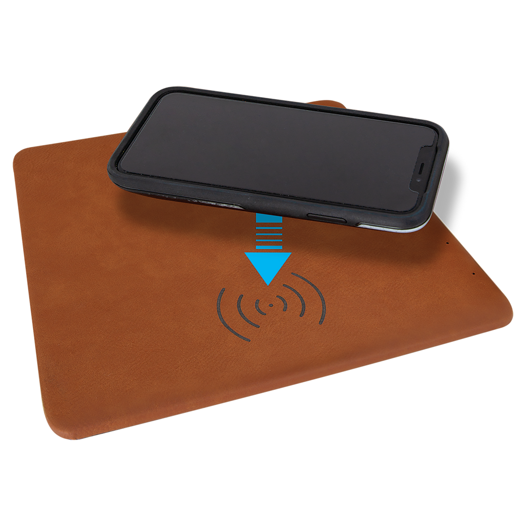 8" x 8" Leatherette Charging Mats