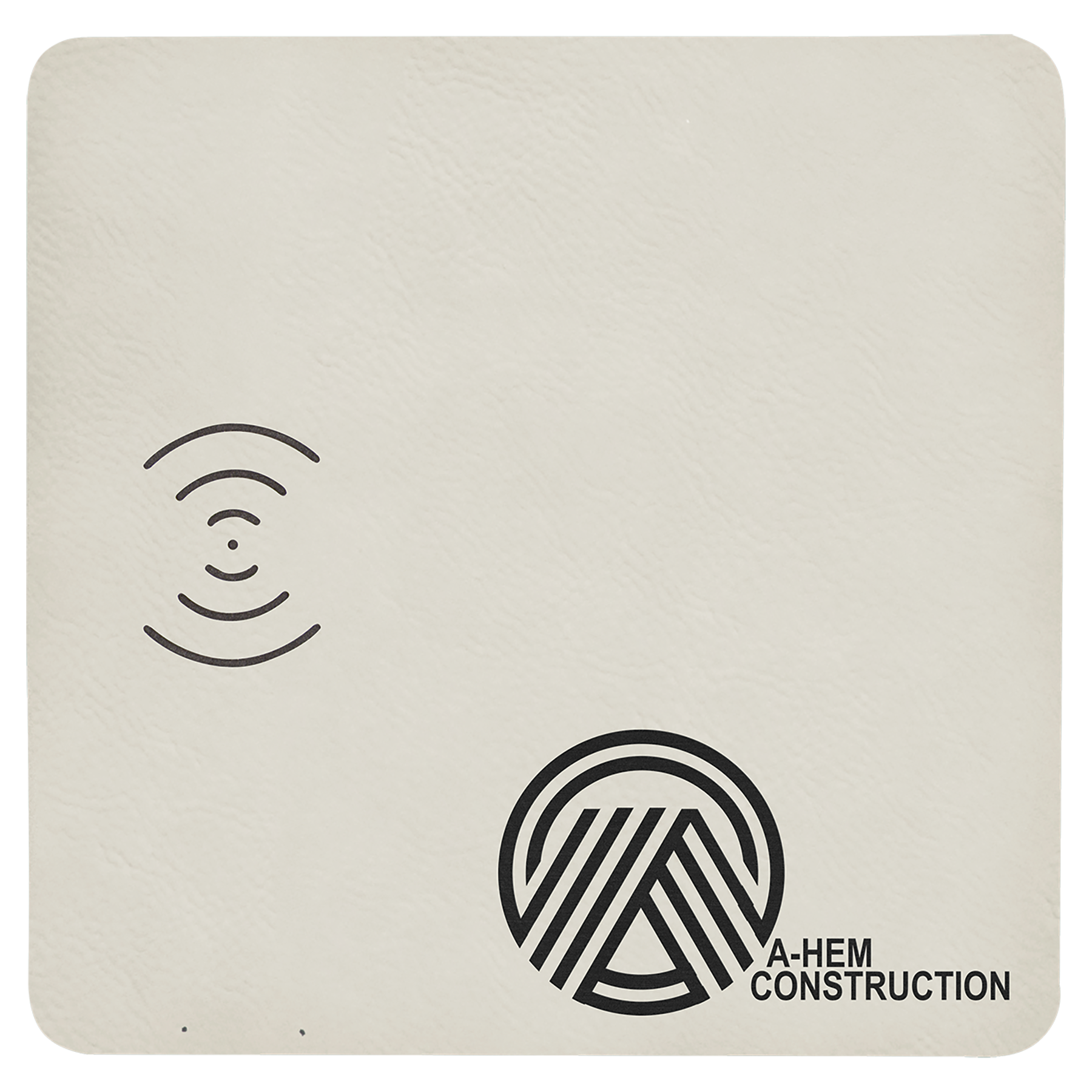 8" x 8" Leatherette Charging Mats
