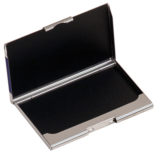 3 3/4" x 2 1/2" Metal Business Card Holders
