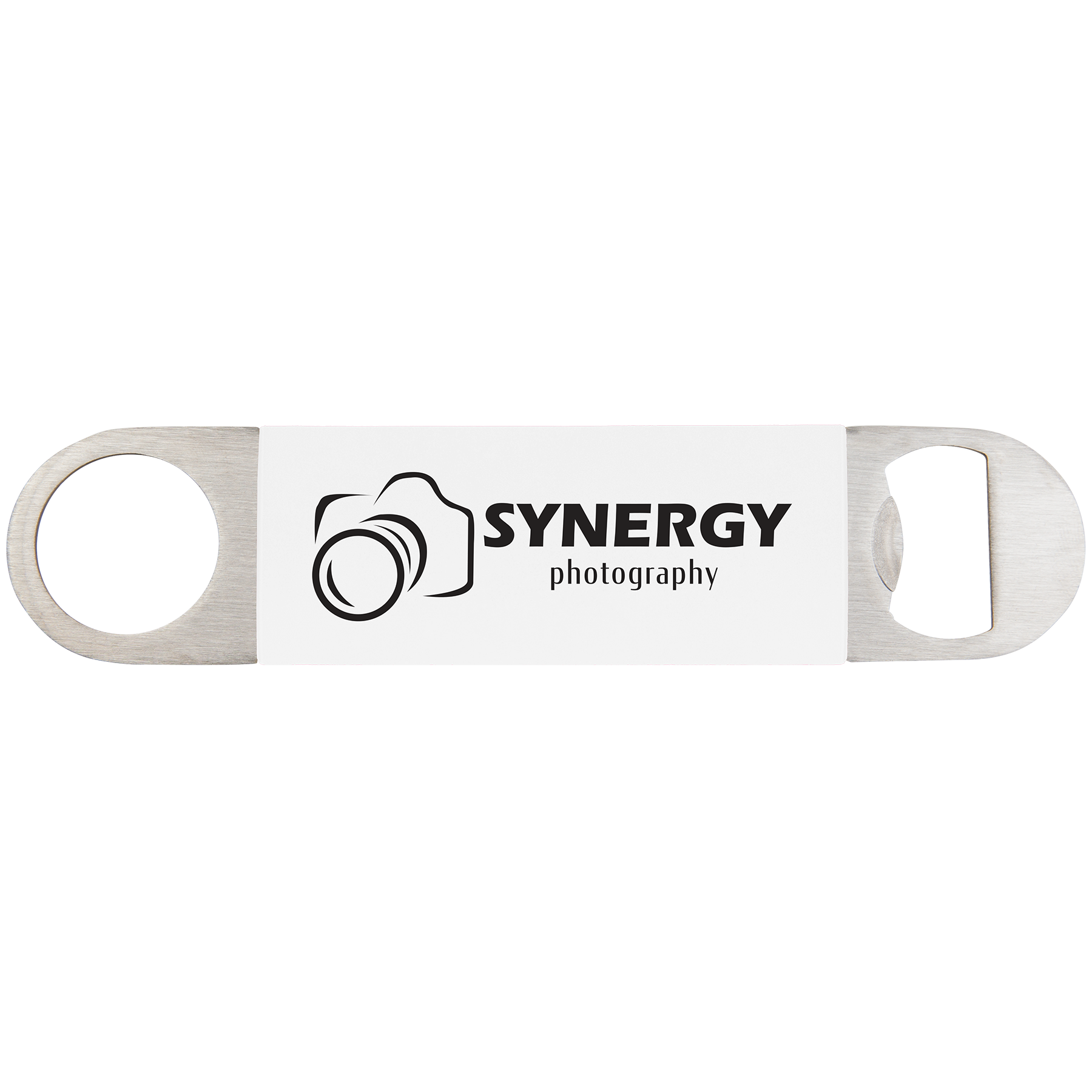 1-1/2" x 7" Bottle Opener with Leatherette Grip