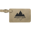 4-1/4" x 2-3/4" Leatherette Luggage Tags