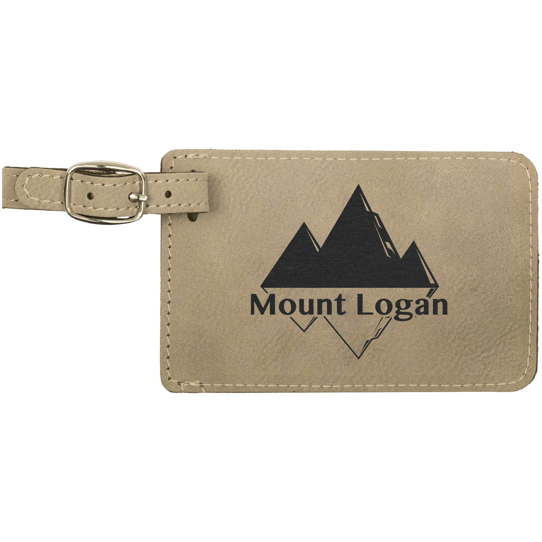 4-1/4" x 2-3/4" Leatherette Luggage Tags