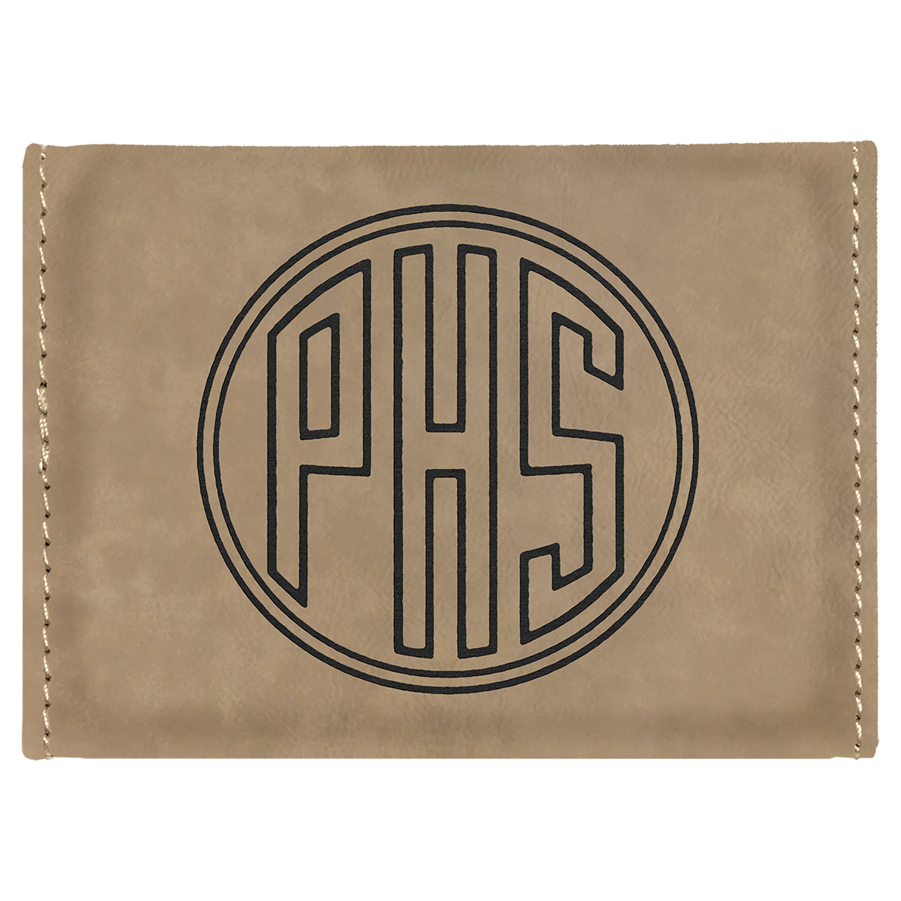 3-3/4" x 2-3/4" Leatherette Hard Business Card Holders