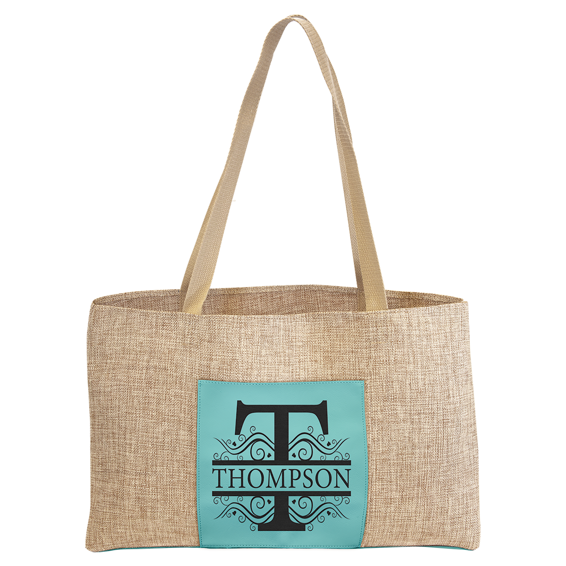 19" x 12" Tote Bags with 5" Leatherette Gusset