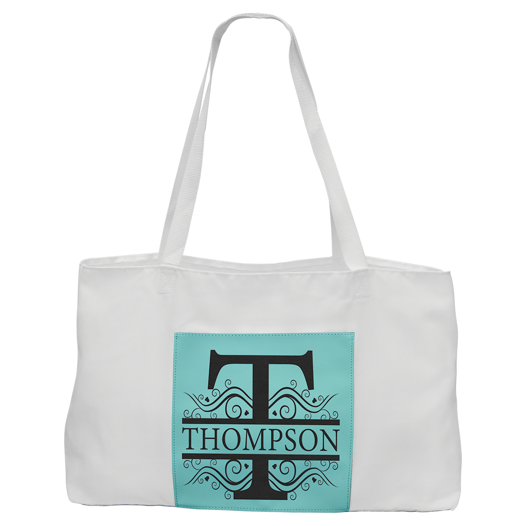 19" x 12" Tote Bags with 5" Leatherette Gusset