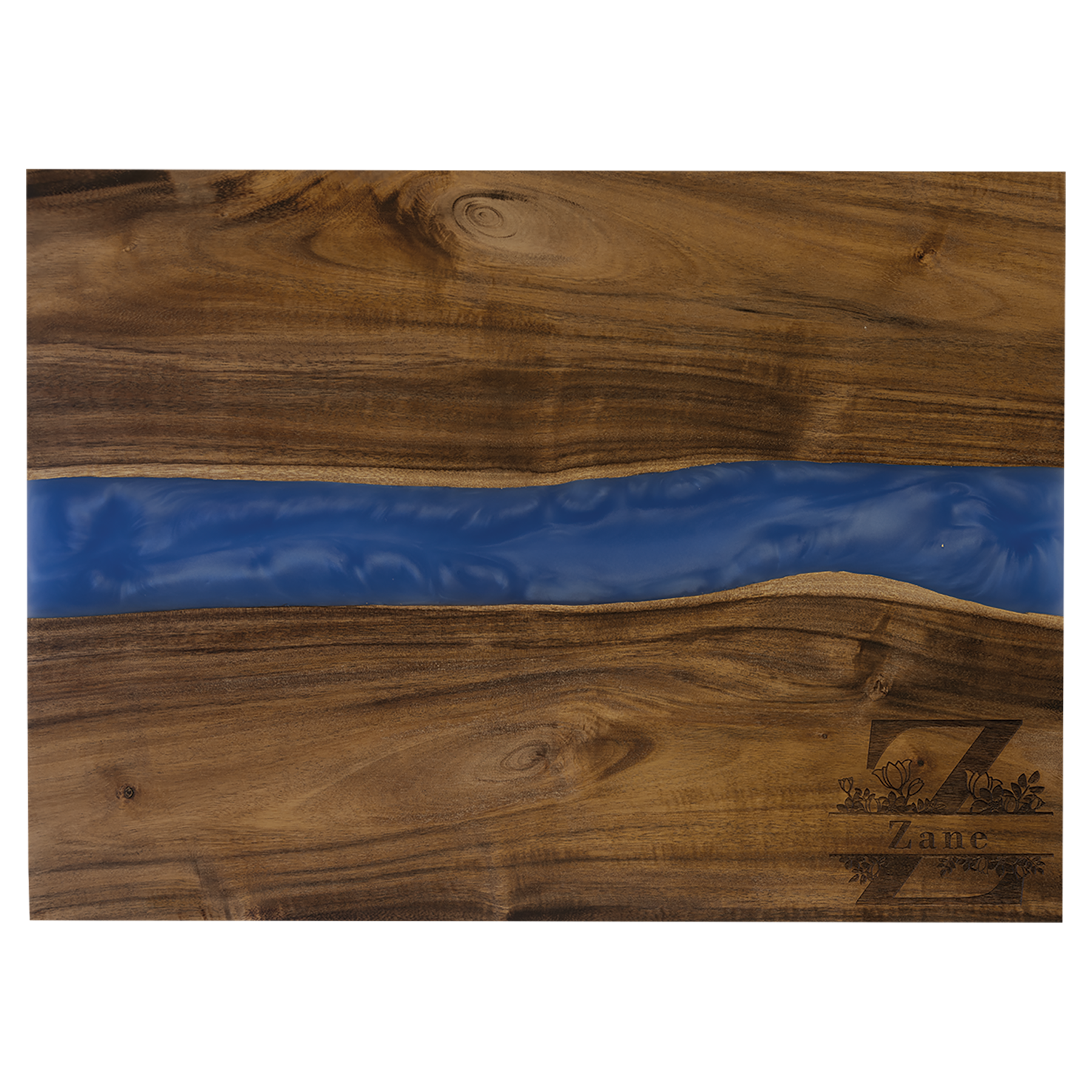 Acacia with Pearl Resin Charcuterie Boards