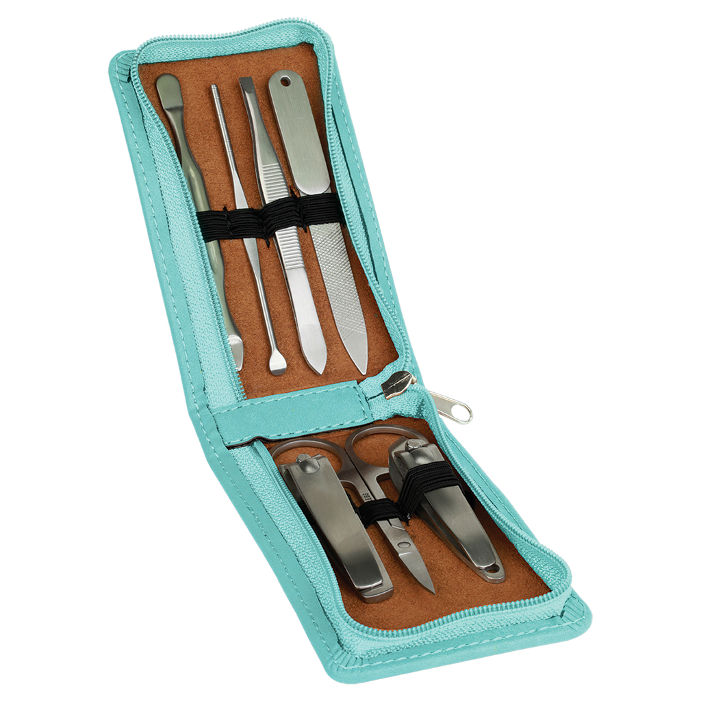 7-Piece Leatherette Manicure Gift Sets
