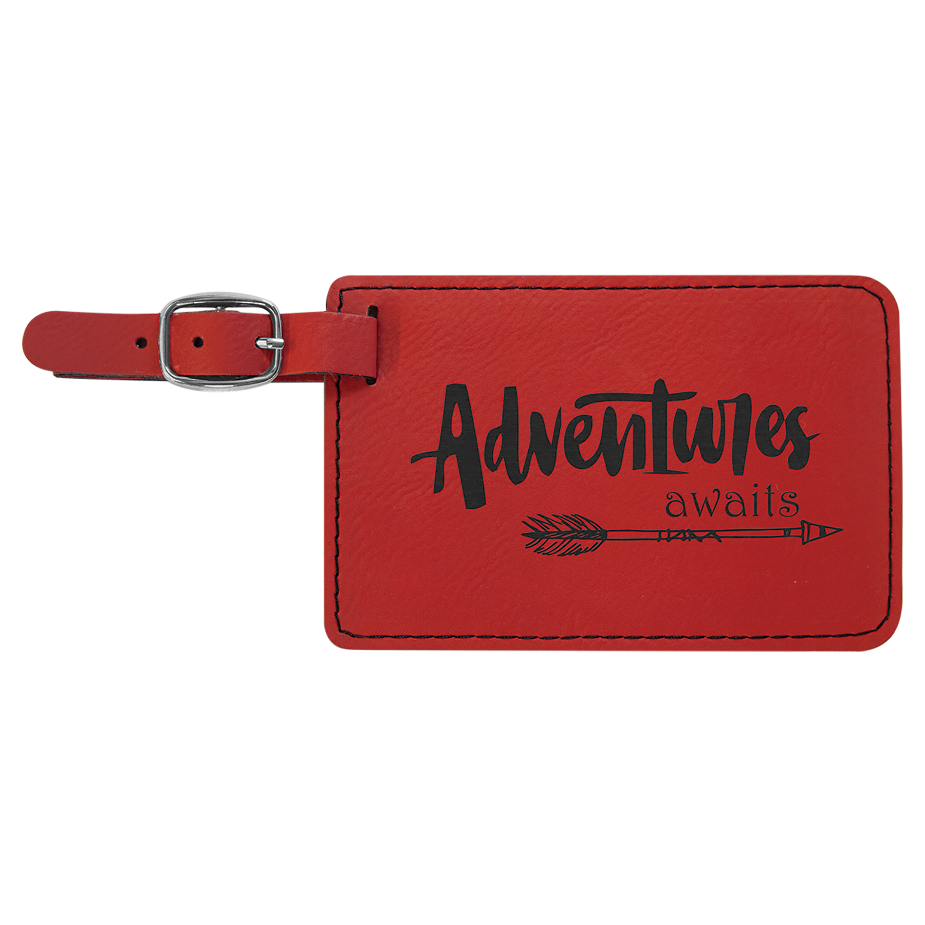 4-1/4" x 2-3/4" Leatherette Luggage Tags