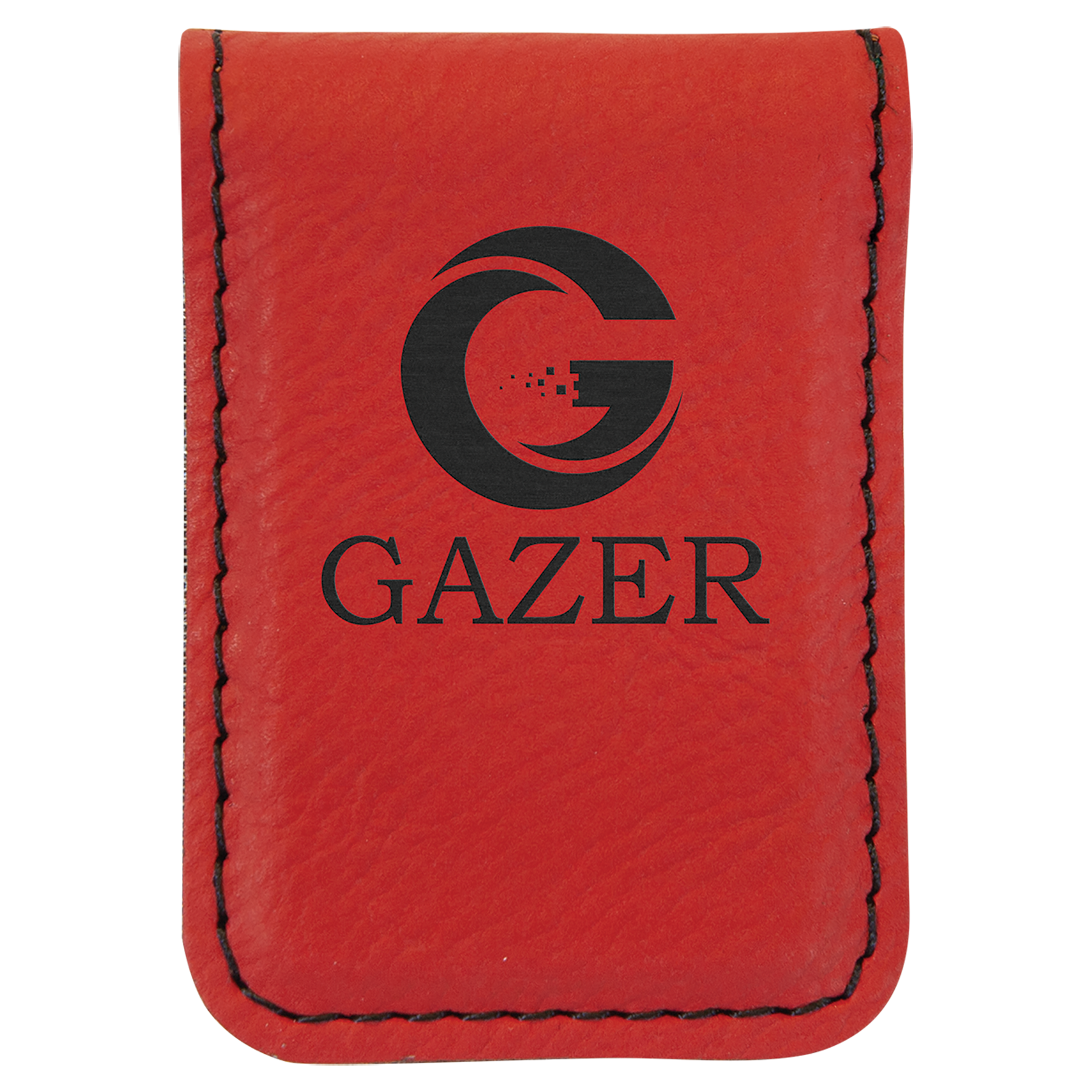 1-3/4" x 2-1/2" Leatherette Money Clips