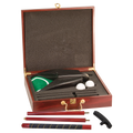 Rosewood Finish Executive Golf Set
