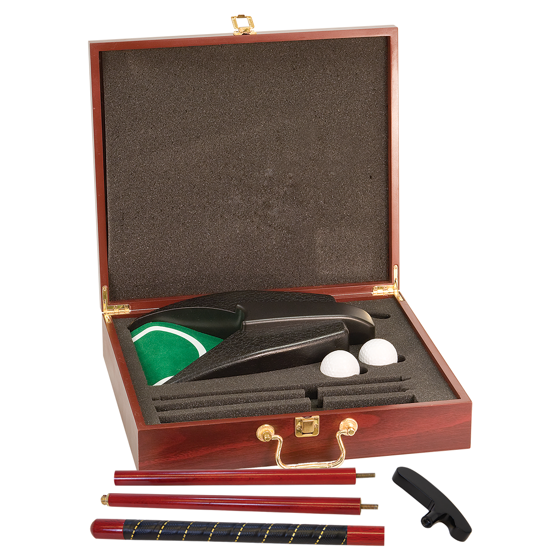 Rosewood Finish Executive Golf Set
