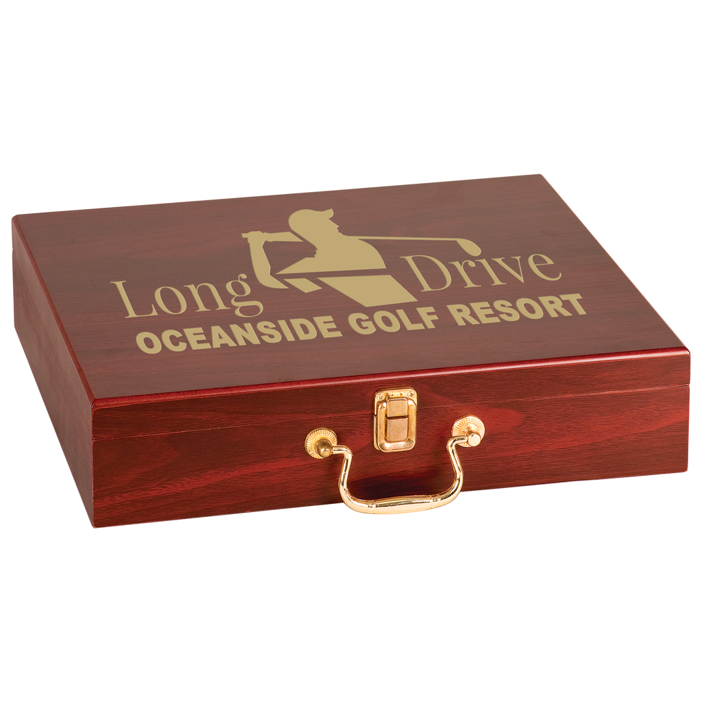 Rosewood Finish Executive Golf Set