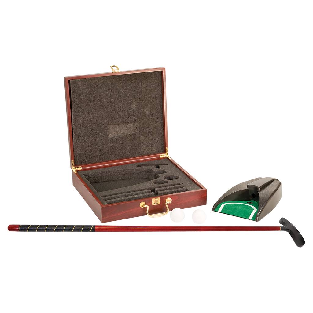 Rosewood Finish Executive Golf Set