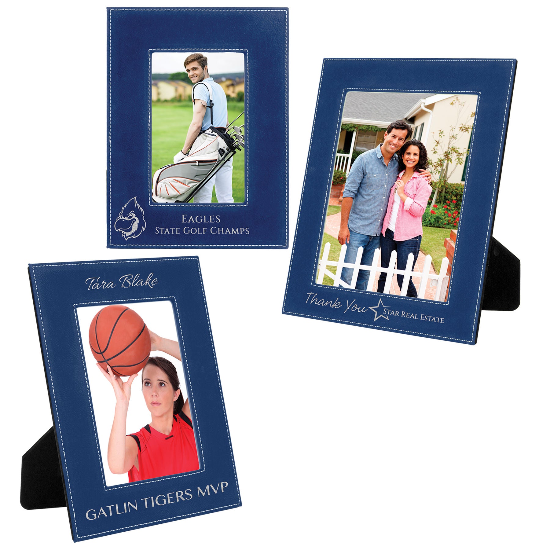 Leatherette Picture Frames
