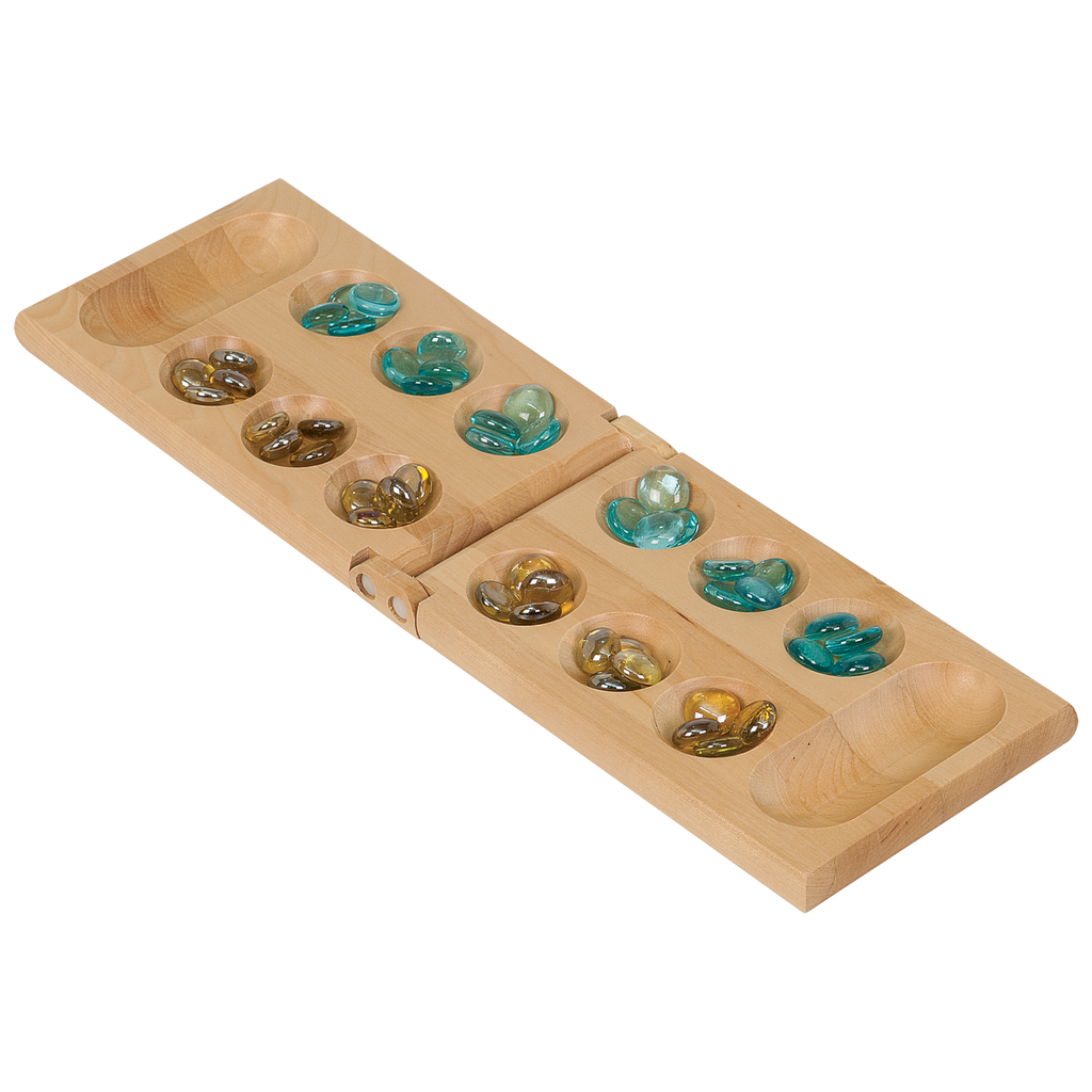 Wood Mancala Game Gift Set