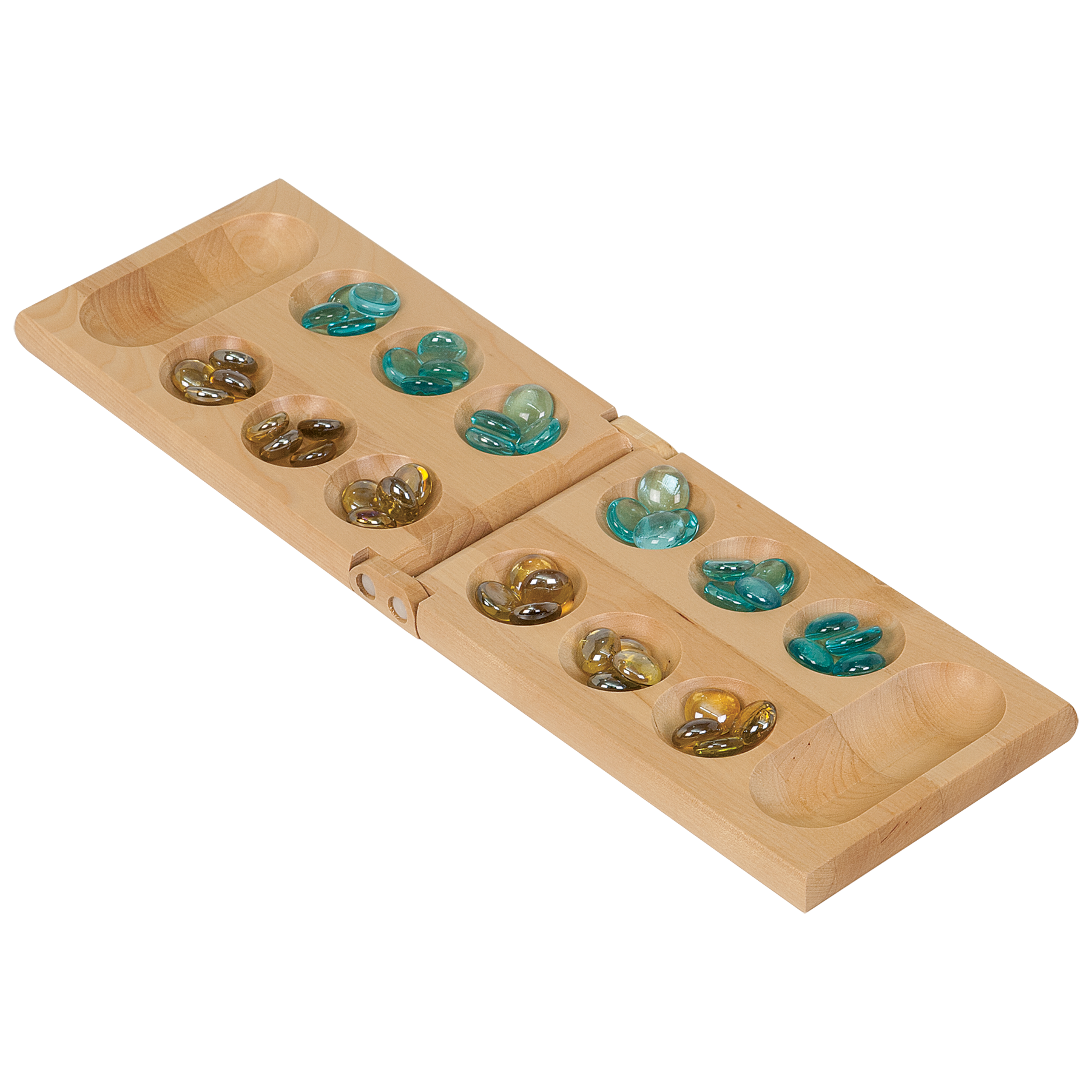 Wood Mancala Game Gift Set