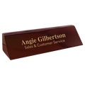 8 1/2" Rosewood Piano Finish Desk Wedge