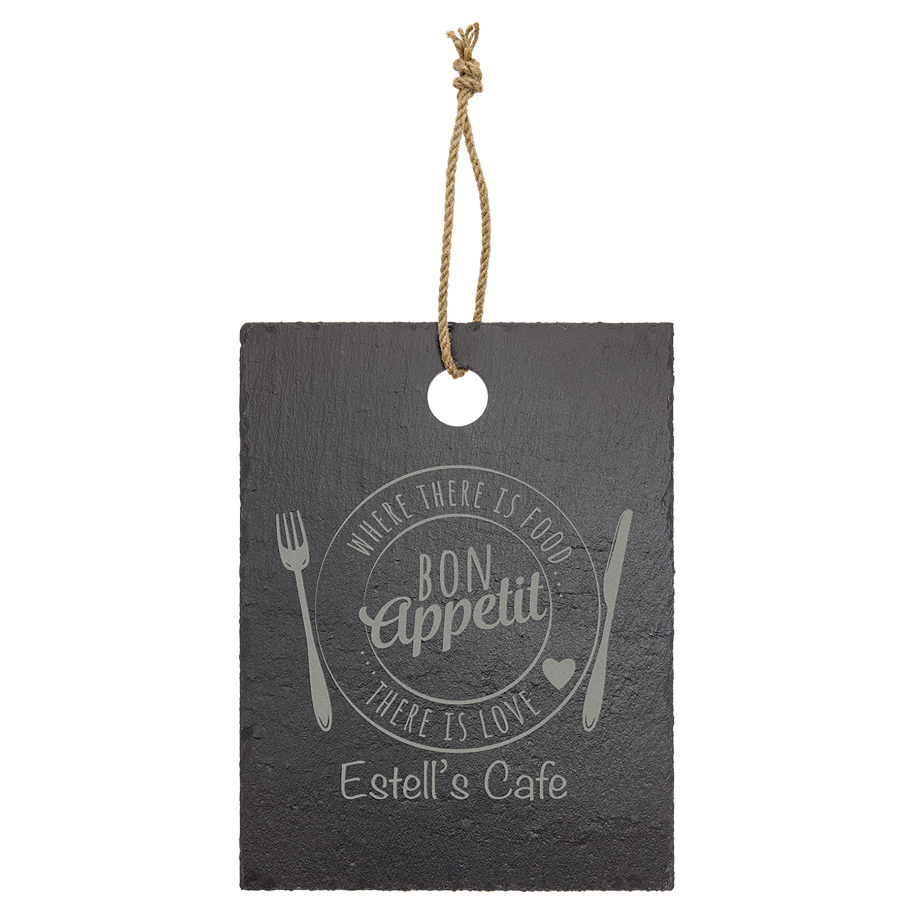 Slate Decor Cutting Boards with Hanger String