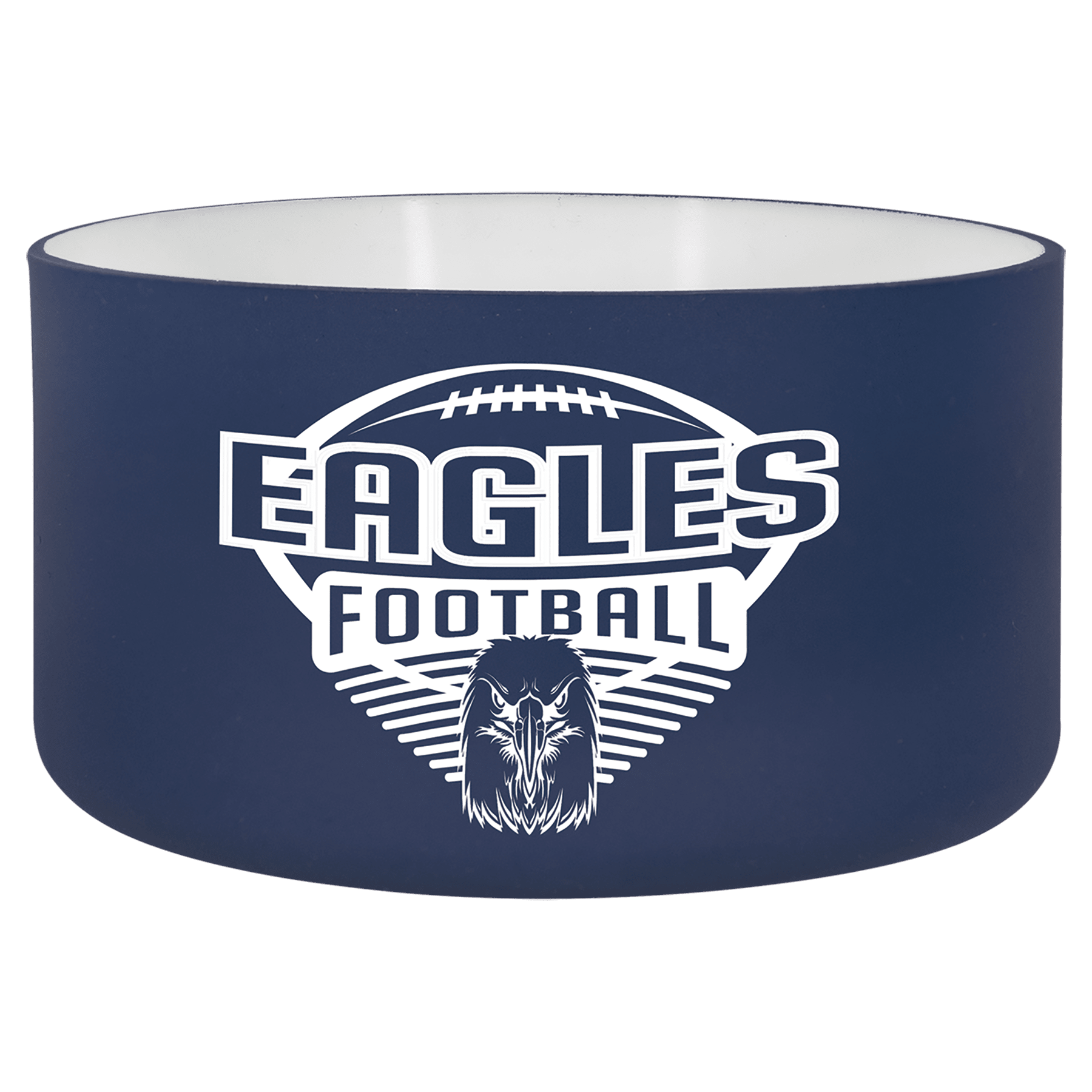Navy Blue/White